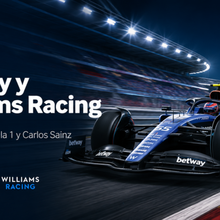 Betway y Williams Racing: Fórmula 1 y Carlos Sainz
